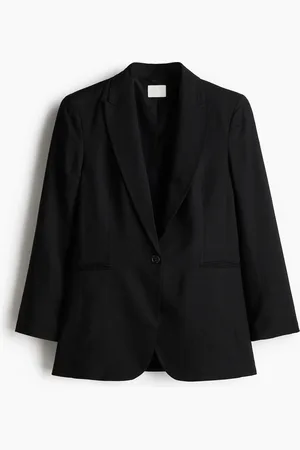 H&M Blazer en lin mélangé