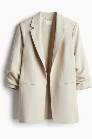 H&M Blazer à manches froncées