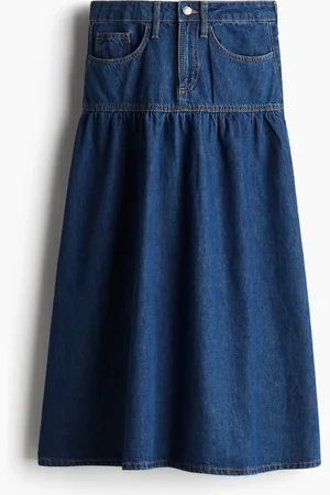 H&M Jupe en denim avec base évasée