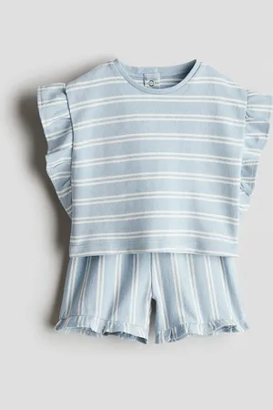 H&M Ensemble 2 pièces en tissu éponge imprimé