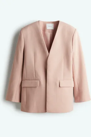 H&M Blazer sans col en twill