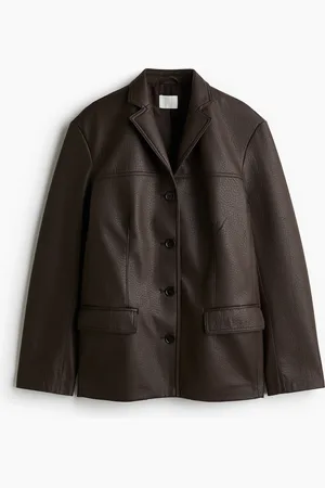 H&M Blazer à fermeture droite