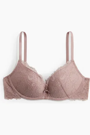 H&M Soutien-gorge push-up sans armatures en dentelle