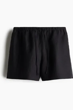 H&M Short en lin avec cordon de serrage
