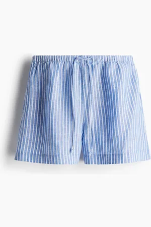 H&M Short en lin avec cordon de serrage