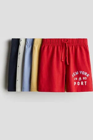 H&M Lot de 5 shorts à taille élastique