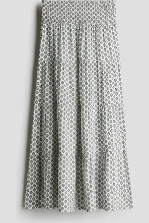 H&M Jupe à étages smockée