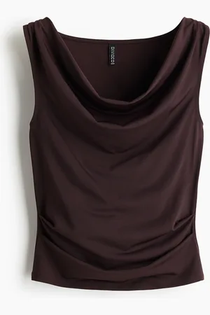 H&M Top à effet drapé