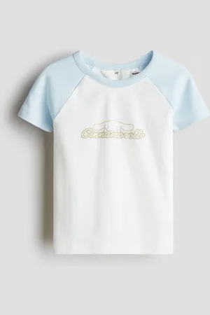 H&M Top en jersey imprimé