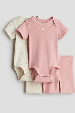 H&M Ensemble 4 pièces en jersey de coton