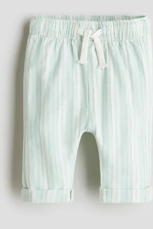 H&M Pantalon jogger en lin mélangé