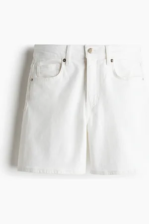 H&M Short taille haute en denim