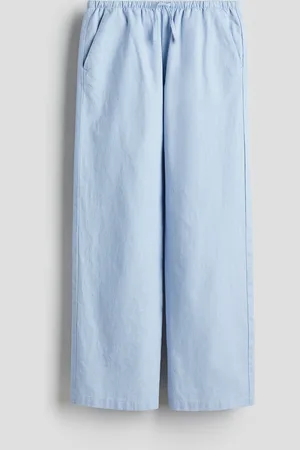 H&M Pantalon en lin mélangé