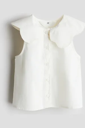 H&M Blouse en coton avec col
