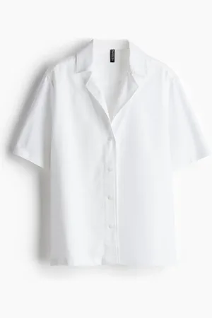 H&M Chemise loose avec col cubain