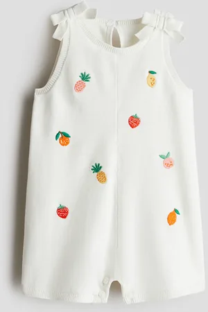 H&M Barboteuse avec détails brodés
