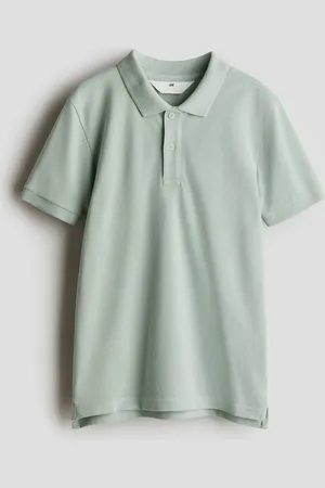 H&M Polo en piqué de coton