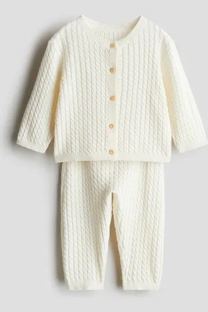 H&M Ensemble 2 pièces en maille de coton