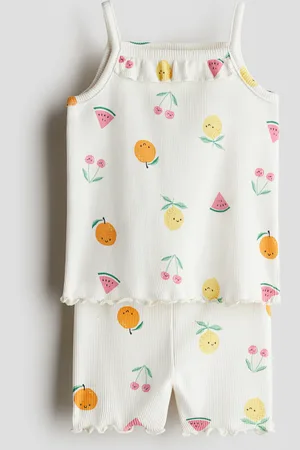 H&M Ensemble 2 pièces en coton côtelé