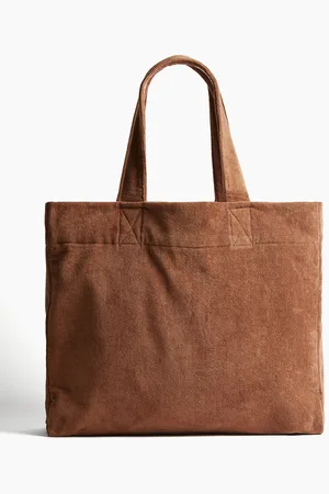 H&M Sac de plage en coton éponge