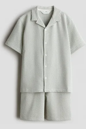 H&M Ensemble 2 pièces avec chemise et short