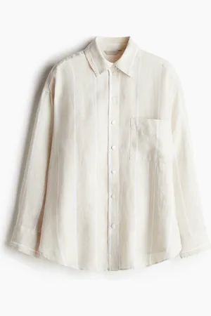 H&M Chemise oversize en lin