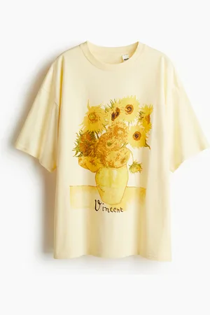 H&M T-shirt oversize imprimé