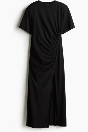 H&M Robe T-shirt à épaulettes