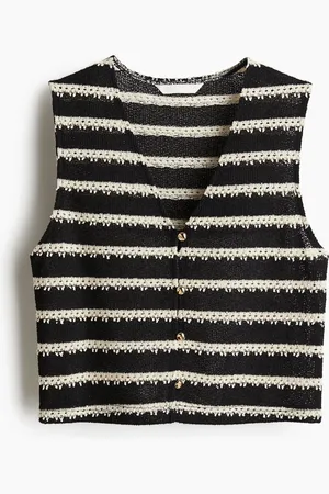 H&M Gilet sans manches en jersey texturé