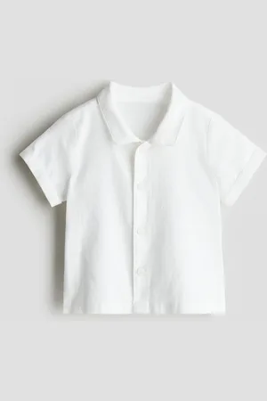 H&M Chemise en lin mélangé