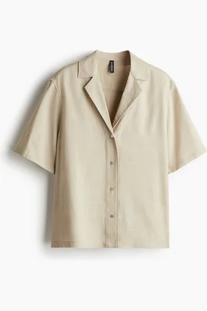 H&M Chemise loose avec col cubain