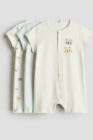H&M Lot de 3 pyjamas en coton