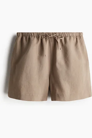 H&M Short en lin mélangé avec cordon de serrage