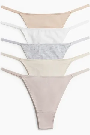 H&M Lot de 5 culottes Thong