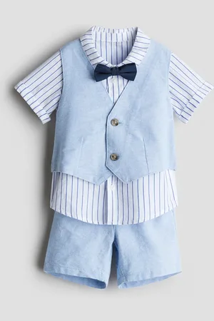 H&M Ensemble habillé 4 pièces en lin mélangé