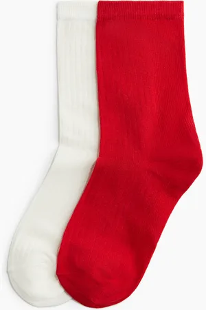 H&M Lot de 2 paires de chaussettes côtelées