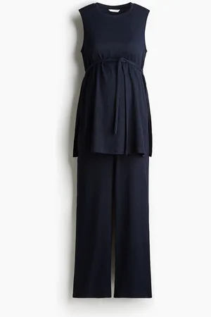 H&M MAMA Ensemble 2 pièces en jersey texturé