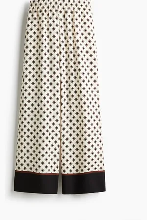H&M Pantalon large avec taille élastique