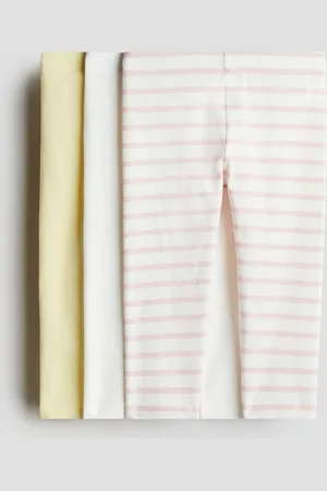 H&M Lot de 3 leggings en coton