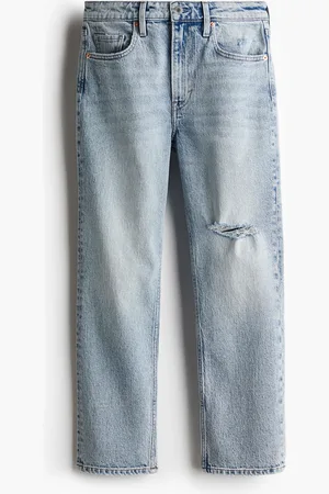 H&M Slim Straight High Ankle Jeans
