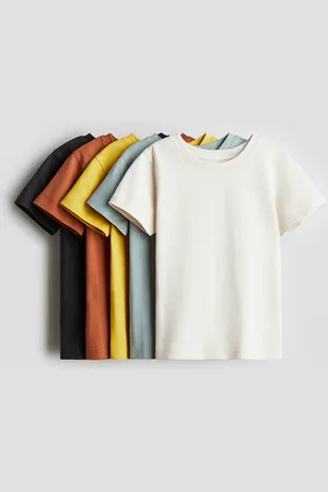 H&M Lot de 5 T-shirts en coton