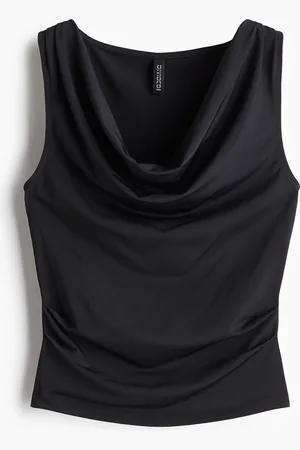 H&M Top à effet drapé