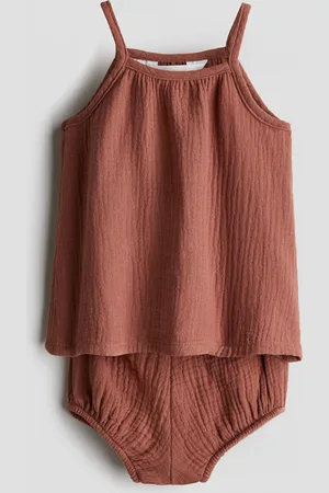 H&M Ensemble 2 pièces en mousseline de coton