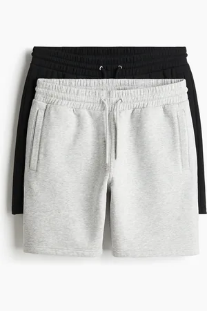 H&M Lot de 2 shorts Regular Fit en molleton