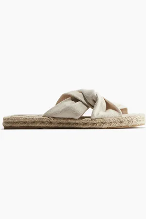 H&M Sandales façon espadrilles avec détail torsadé