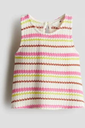 H&M Débardeur en maille texturée