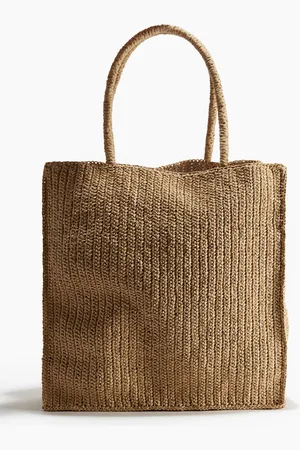 H&M Sac shopping en paille
