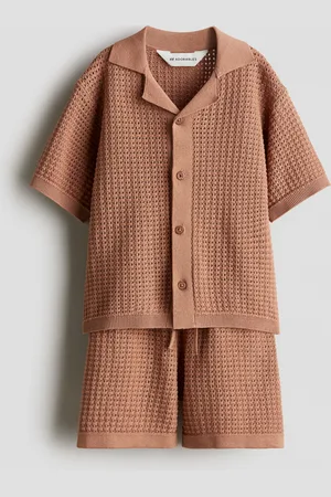 H&M Ensemble 2 pièces en pointelle de coton