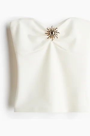 H&M Top tube avec détail en métal