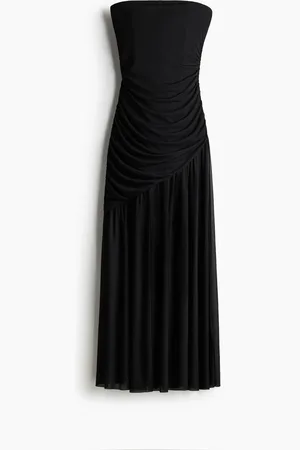 H&M Robe bandeau à effet drapé